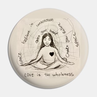 Meditation Pin