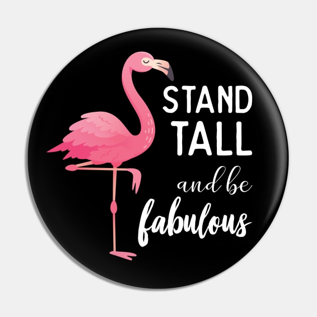 Fabulous Flamingo Pin by Tobias Store