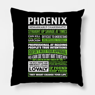 Phoenix Pillow