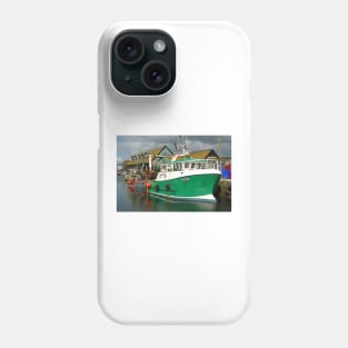 Mevagissey Harbour, Cornwall Phone Case