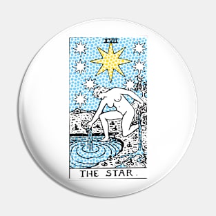 Modern Tarot Print - The Star Pin