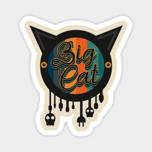 Big Cat Club Magnet