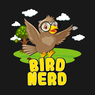 Bird Nerd Birding T-Shirt