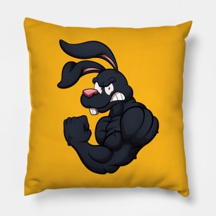 Strong Bunny Pillow