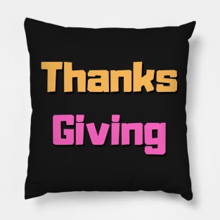 thanks giving Pillow