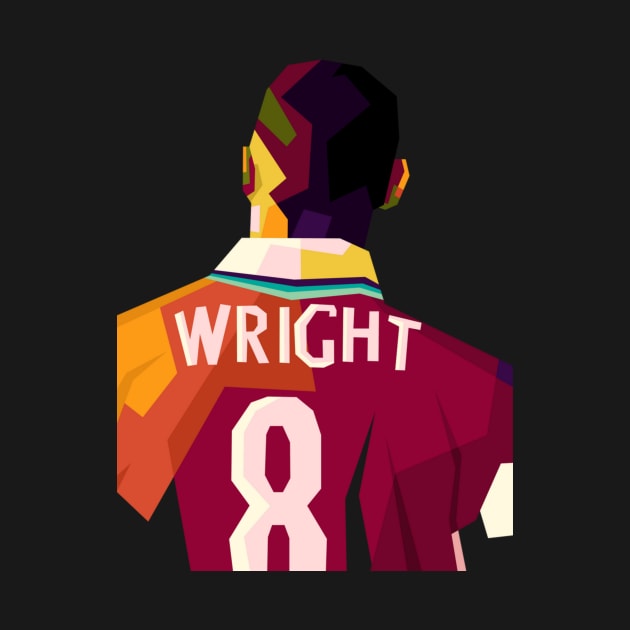 Ian Wright In Pop Art by animaperio pixel retro