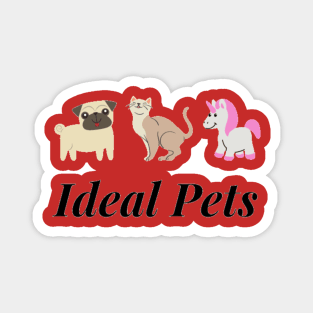 Ideal pets Magnet