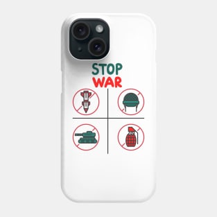 stop war Phone Case