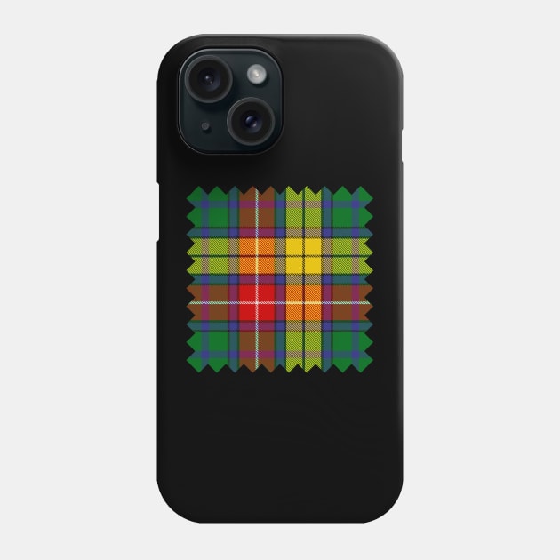 Clan Buchanan Tartan Phone Case by sifis