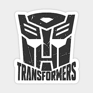 Vintage Transformers Logo Magnet