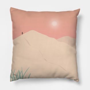 Huacachina, Peru Desert Sunset Pillow