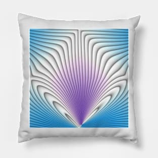 Blue and purple abstract pattern background Pillow