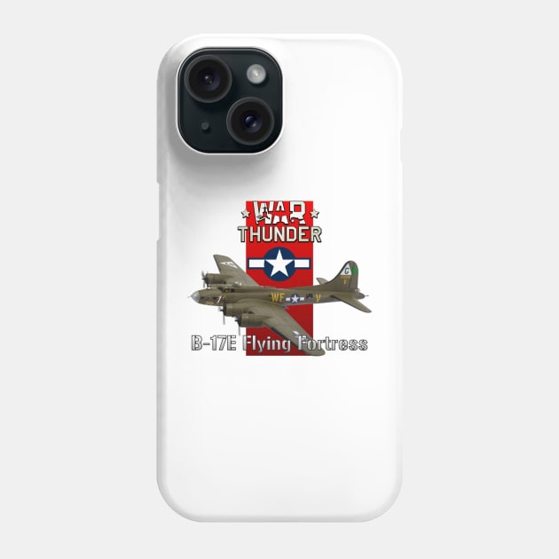 B-17E Flying Fortress Phone Case by MilMerchant