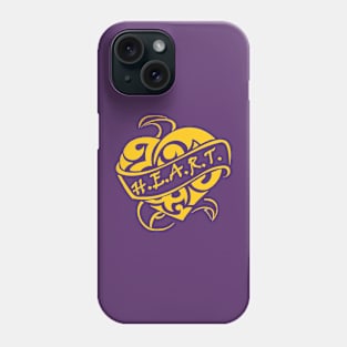 HEART - Gold Phone Case