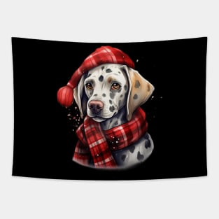 Dalmatian Christmas Tapestry