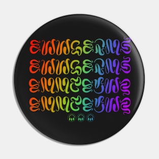 Eww rainbows Pin