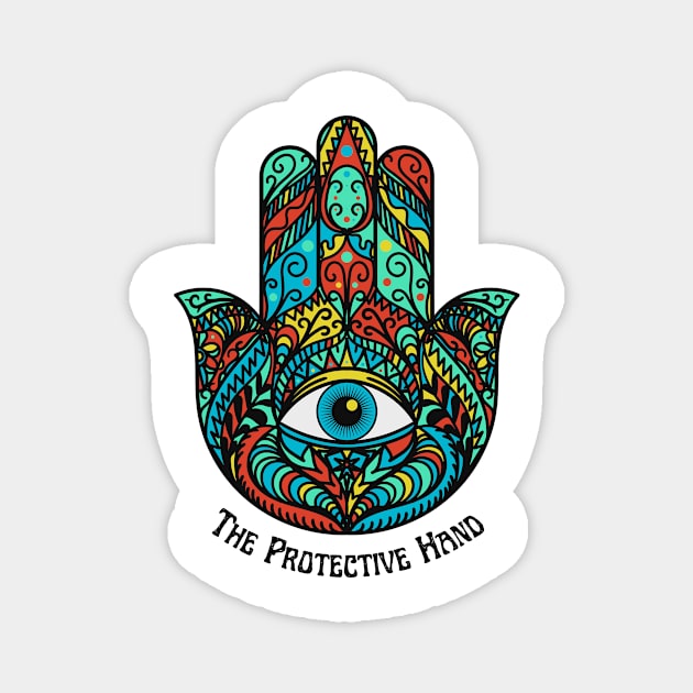 The Protective Hand Magnet by Creativity Haven