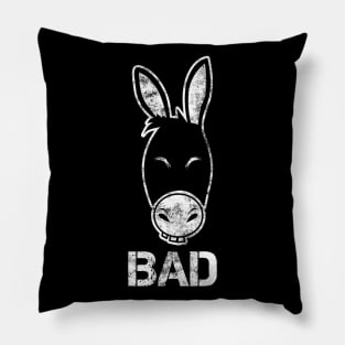 Bad Donkey Pillow