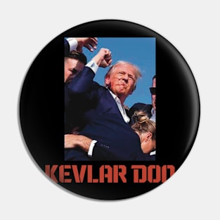 Kevlar Donald Trump Pin