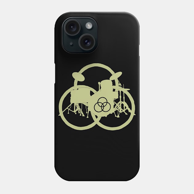 Drums Bonzo Moby Drummer Drumset Drumkit Symbol Gifts For Drummers Phone Case by blueversion