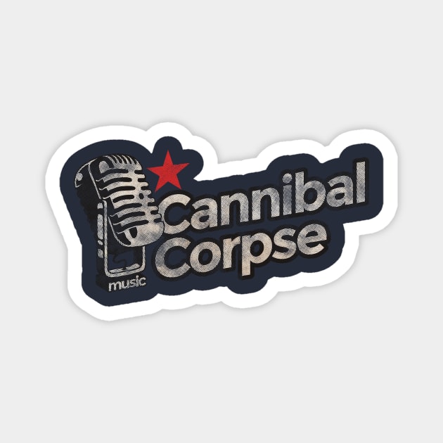 Cannibal Corpse Vintage Magnet by G-THE BOX