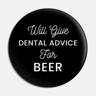 Will give dental advice for beer typography design for beer loving dentists and orthodontists Pin