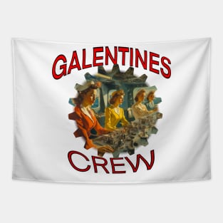 Galentines crew female sailors Tapestry