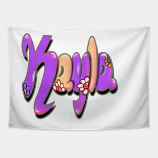 The top 10 best Personalized Custom Name gift ideas for Kayla girls and women first name Kayla Tapestry