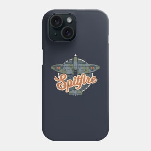 Vintage RAF Spitfire WW2 Fighter Plane Phone Case