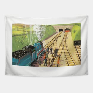 The Three Railway Engines: The Sad Story of Henry from The Railway Series Tapestry