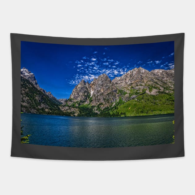 Jenny Lake Grand Teton National Park Tapestry by Gestalt Imagery