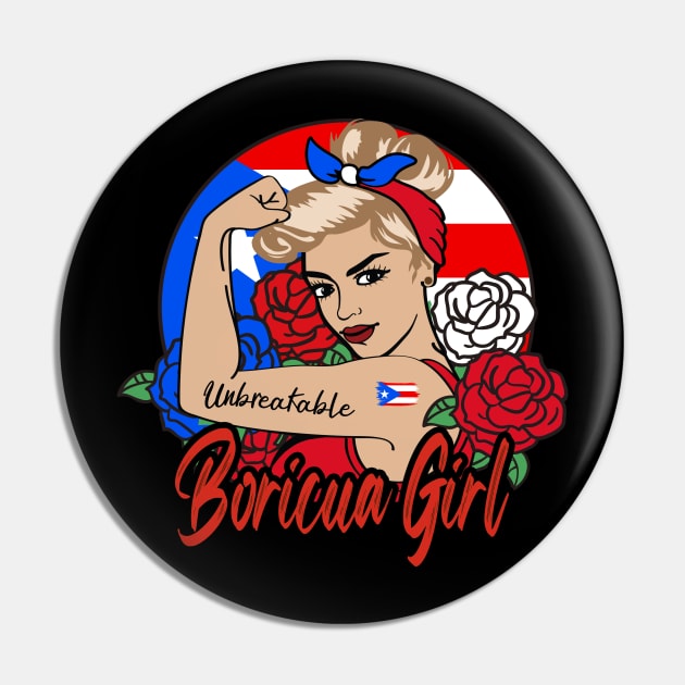 Boricua Pin by JayD World