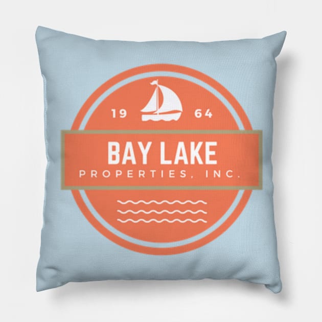 Bay Lake Properties Pillow by nolatees