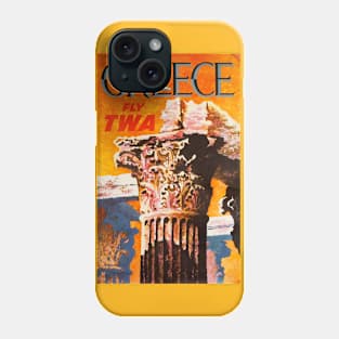 Vintage Travel Poster - Greece Phone Case