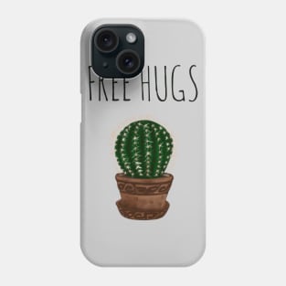 Free hugs cactus Phone Case