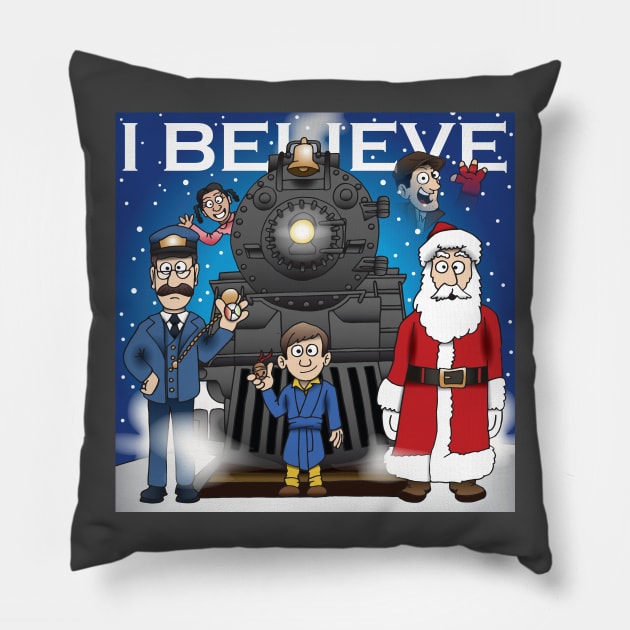 Believe Pillow by Robert Schrooten