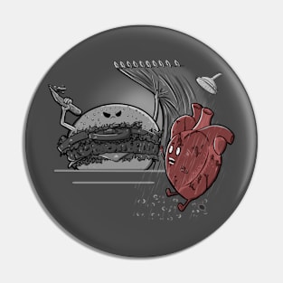 Burger Psycho Pin