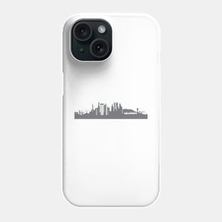 Los Angeles in gray Phone Case