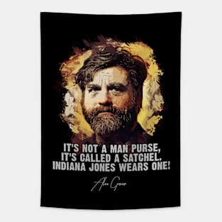 "It`s not a man purse" famous movie quote Tapestry