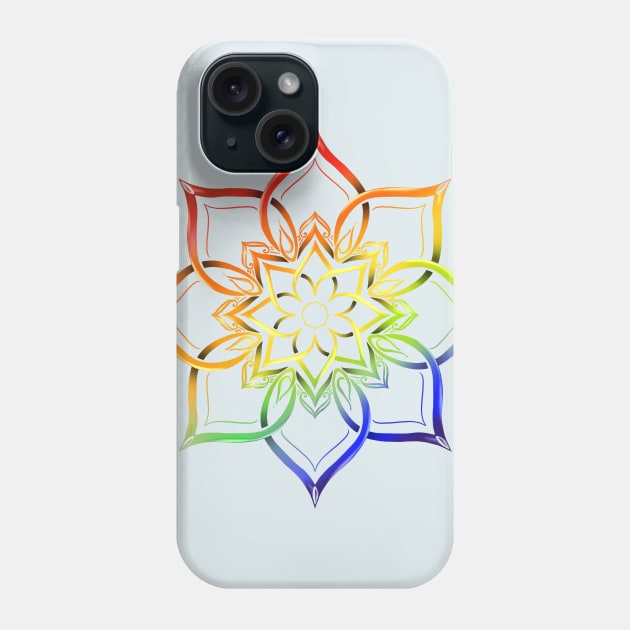 Mandala 0031 Phone Case by benjaminfaucher7