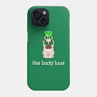 St Patricks Day..One Lucky lass Phone Case