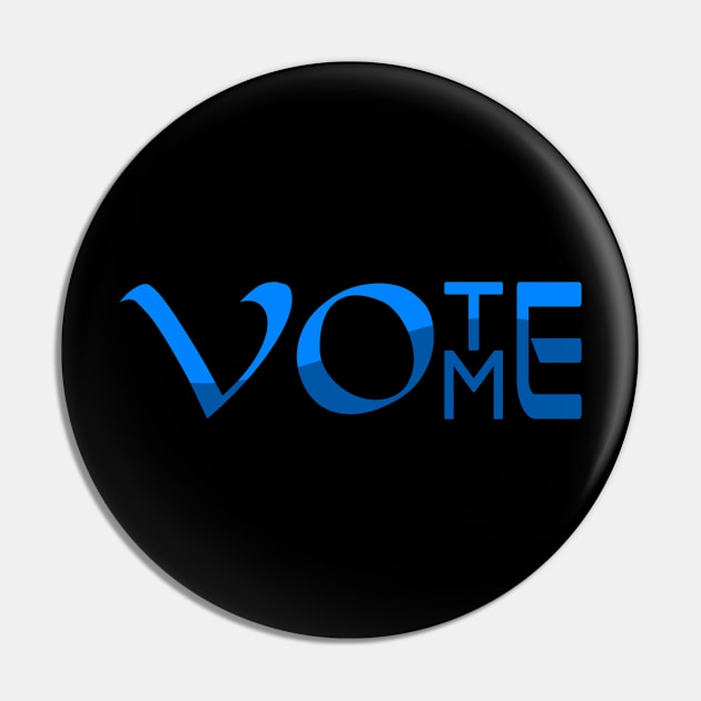 Vote - 01 Pin by SanTees