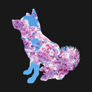 Cherry Blossom (Sakura) Dog T-Shirt