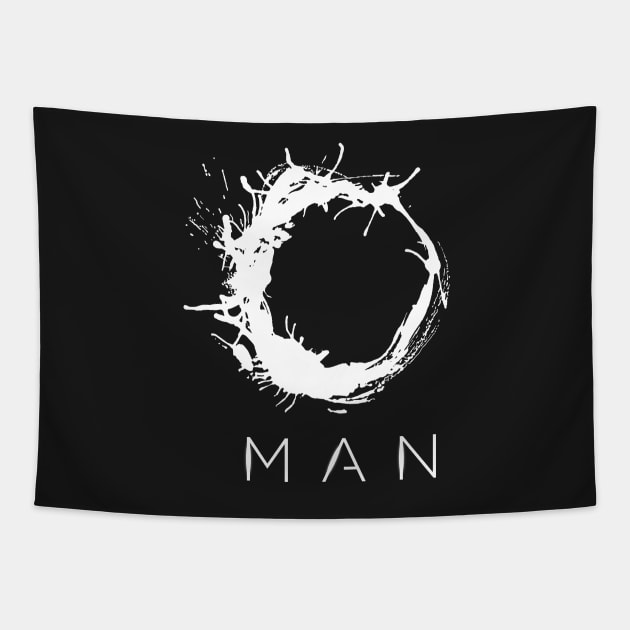 Arrival - Man white Tapestry by AO01