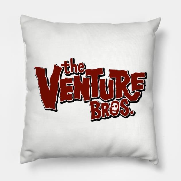 Venture Bros Logo Pillow by Vault Emporium