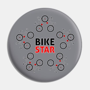 Bike Star Pin