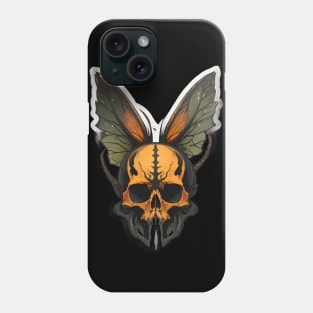 Butterfly skull Phone Case