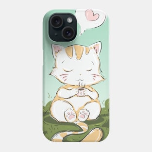 coffee cat design Phone Case