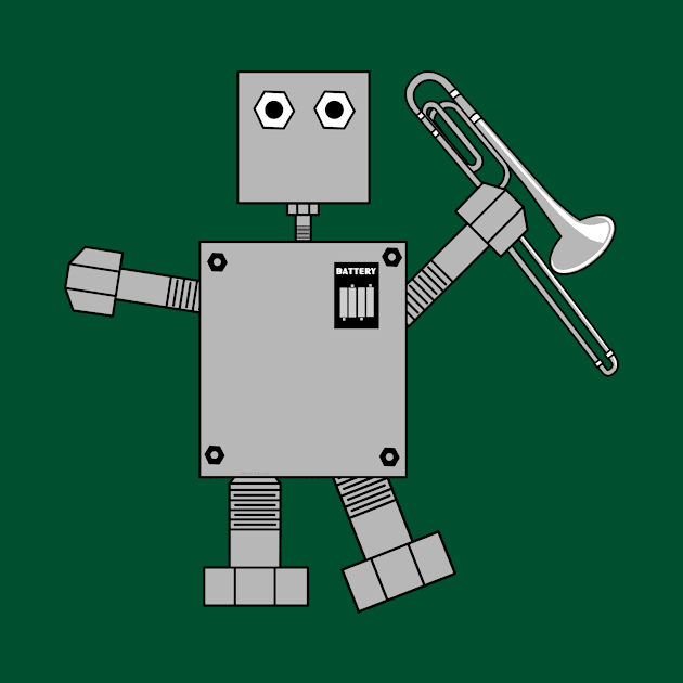 Trombone Robot by Barthol Graphics