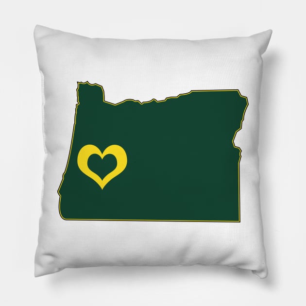 Oregon Pillow by somekindofguru